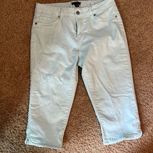 Below the knee capris